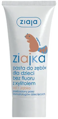 Zdjęcie produktu dla Ziajka Pasta do zębów dla dzieci z xylitolem 50 ml