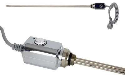 Produktbild von Elektro Heizstab Heizlanze 1/2" Heizpatrone Heizelement Chrom 900 W