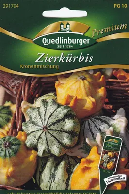 Produktbild von Zierkürbis Kronenmischung | Zierkürbissamen von Quedlinburger