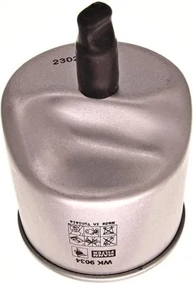 Productafbeelding van Brandstofffilter MANN-FILTER WK 9034, geschikt voor PEUGEOT 2008 Combi (CU), leidingfilter