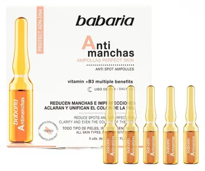 Immagine prodotto di Fiale antimacchia Babaria 5x2ml