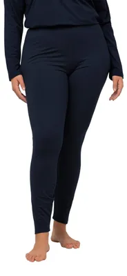 Image de Legging de sport pour femmes Ulla Popken, idéal pour le ski, couleur marine, taille 42/44