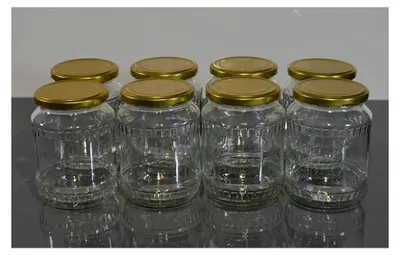 Produktbild von Einweckgläser 720 ml mit Deckel in Gold (24 Stück)