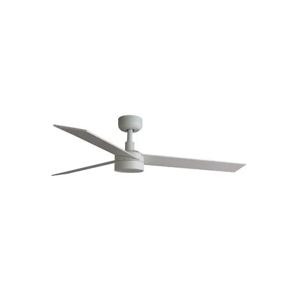 Zdjęcie produktu dla Energooszczędny wentylator sufitowy z oświetleniem LED i pilotem zdalnego sterowania Rudder L Biały 132 cm