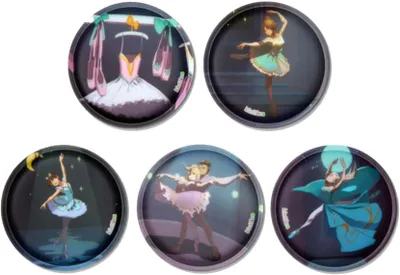 Produktbild von ergobag Kletties-Set Balletttänzerin