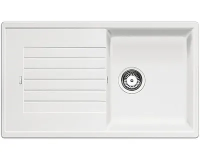 Produktbild von Blanco Zia 5 - Silgranitspüle, 860x500 mm, Weiß 520515