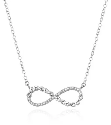 Image de Collier en argent design Infini AGS1547/47