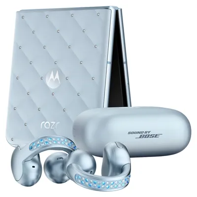 Obrázek produktu pro Motorola razr 60 + moto buds loop, 17,5 cm (6.9"), 8 GB, 256 GB, 50 MP, Android 15, Modrá