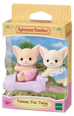 Zdjęcie produktu dla Figurki Sylvanian Families – bliźniaki Fennec Fox