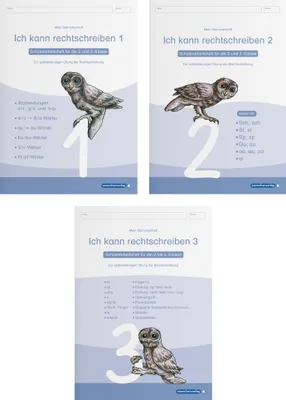 Produktbild von Ich kann rechtschreiben 1 bis 3 - Schülerarbeitshefte für die 2. bis 4. Klasse