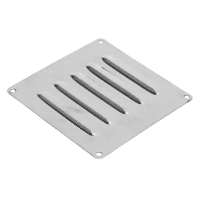 Image de Évent en acier inoxydable,Évent carré pour bateau,Plaque de ventilation pour bateau,Évent pour bateau,Plaque d'échappement pour bateau,Accessoire d'accastillage pour bateau