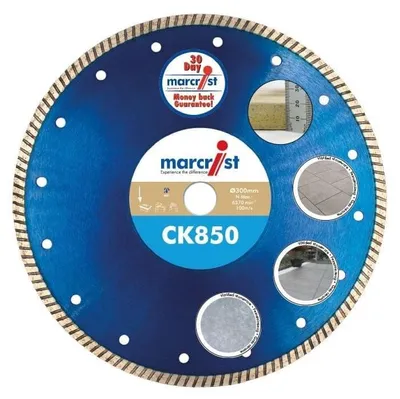 Produktbild von Marcrist Diamanttrennscheibe CK850 125mm für Fliesen und Feinsteinzeug