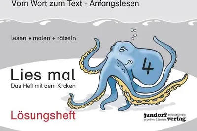 Produktbild von Lies mal 4 - Das Heft mit dem Kraken. Lösungsheft