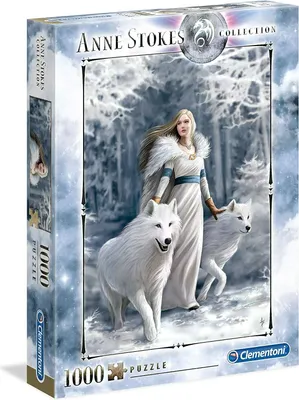 Zdjęcie produktu dla Układanka Anne Stokes Winter Guardians 1000 elementów