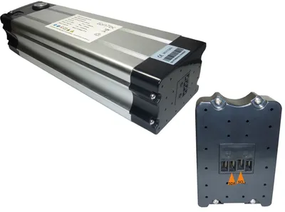 Produktbild von LionTec E-Bike Fahrrad Batterie 36 V (37 V) - 10 Ah (Impulse) + LG