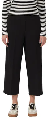 Produktbild von s.Oliver 2171415.9999.34, Culotte, Weiblich, Erwachsener, Schwarz, Regular fit, Outer fabric: 74% polyester, 22% viscose, 4% Elasthane; lining: 100% polyester