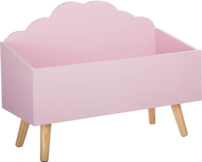 Produktbild von Dekorative Spielzeugkiste rosa