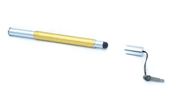 Produktbild von Touchpen Stylus aus Aluminium in Gelb für Tablet Smartphone Laptop Surface