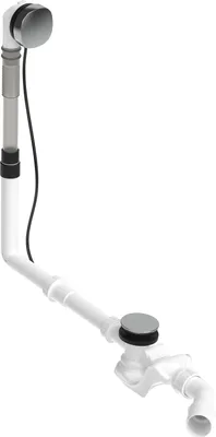 Produktbild von Duravit Ab- und Überlaufgarnitur Quadroval 792202, chrom, 792202000001000