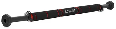 Productafbeelding van Pull Up Bar - Optrekstang - Telescopisch - Verstelbaar - Staal - Zwart - 60-100 CM - 300KG