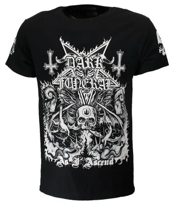 Produktbild von Dunkles Begräbnis, während ich aufsteige T-Shirt - M
