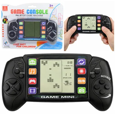 Immagine prodotto di Console portatile Tetris con schermo LCD, nera