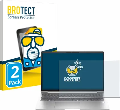 Produktbild von 2x BROTECT Schutzfolie für HP EliteBook 6 G1i 13 Displayschutz Displayschutzfolie Folie Matt Entspiegelungsfolie
