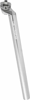 Obrázek produktu pro Ergotec Mtb hliníková sedlovka stříbrná 350 mm / 27,0 mm stříbrná 350 mm
