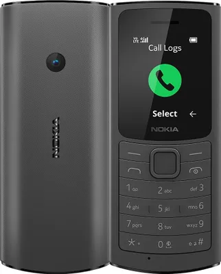 Produktbild von Nokia Mobiltelefon Modell 110 mit 4G, Schwarz