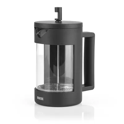 Immagine prodotto di N8WERK Caffettiera French Press Midnight Edition Per 3-5 tazze di caffè Sistema Coffee Press integrato nel coperchio Contenitore rimovibile