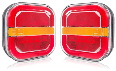 Productafbeelding van 12 V LED aanhanger achterlicht voor vrachtwagens, aanhangers, tractoren en caravans