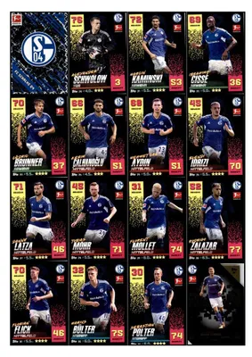Immagine prodotto di Topps Match Attax - 2022/23 - Pacchetto squadra - FC Schalke 04