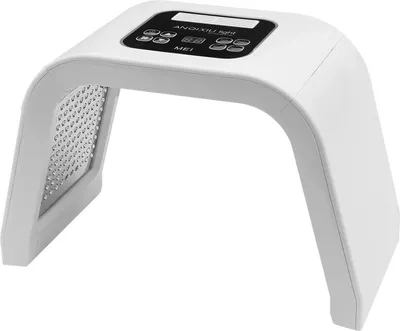 Obrázek produktu pro Kosmetické zařízení – LED světelná terapie 287 SMD – široký rozsah 100–240 V 50/60 Hz – časovač 5–60 min – pro akné, vrásky, pigmentové skvrny – bílá barva