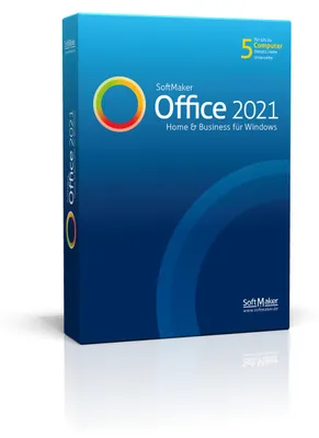 Produktbild von SoftMaker Office Home & Business 2021 für 5 PCs, Windows