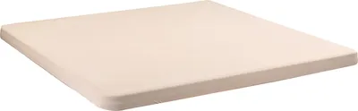 Produktbild von Quadratische, maßgeschneiderte Tischdecke, 85,9 x 85,9 cm, dehnbare Tischdecke, elastische Cocktail-Topper-Tischdecke