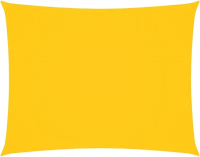 Image de vidaXL Voile d'ombrage Oxford Rectangulaire 5x6 m Jaune