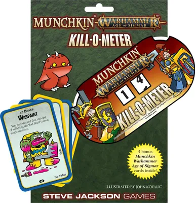 Zdjęcie produktu dla Munchkin Warhammer Age Of Sigmar Kill-O-Meter - Akcesoria do gier karcianych - Edycja ENG