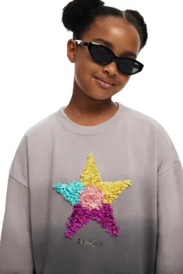 Produktbild von Desigual Uni Kinder 25SGSK01 Sweatshirt, Black, 7/8