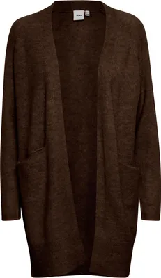 Produktbild von ICHI IHKAMARA CA2 Damen Lange Strickjacke Feinstrick Cardigan Longstrickjacke Lo