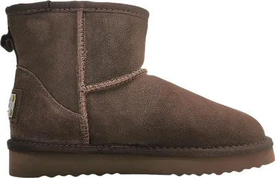 Imagen del producto de Botas de invierno para mujer, forradas, color marrón, estilo casual