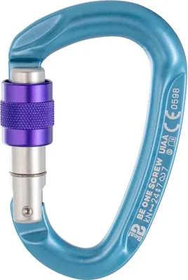 Image de Beal Be One Screw Karabinerhaken Lila Lila One Size