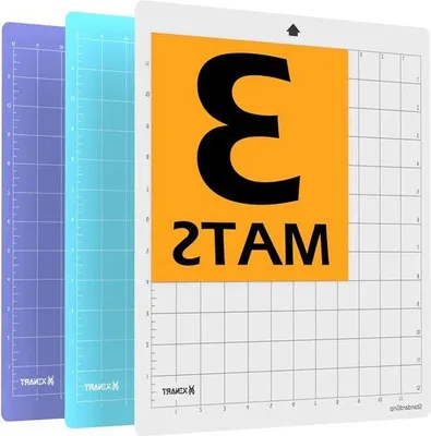 Zdjęcie produktu dla Zestaw mat do cięcia Famanu: StandardGrip, LightGrip i StrongGrip - 30x30 cm