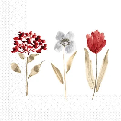 Produktbild von Tissue Serviette Selma, 33 x 33 cm, 100 Stück - Mank