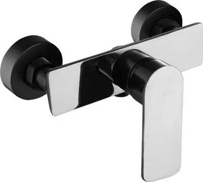 Image de Robinet de douche Alfa noir/chrome (745740-71)