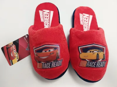 Produktbild von Disney Cars Jungen Pantoffeln Hausschuhe Schuhe Slipper gepolstert antirutsch Gr.28/29