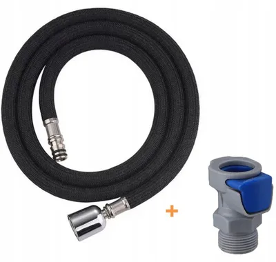 Produktbild von Schlauch für Küchenarmatur mit ausziehbarem Auslauf, schwarz