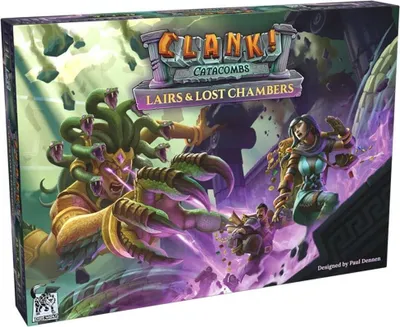 Immagine prodotto di Asmodee Clank!: Catacombs - Lairs & Lost Chambers, Carte, 13 anni, 45 min