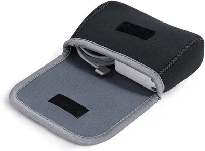 Zdjęcie produktu dla Elektroniczna walizka podróżna – organizer na kable – wodoodporna – 17 x 12 x 6,5 cm – ciemnoszara