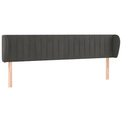 Produktbild von VidaXL 3117443, Dunkles Grau, Polyester, Holz, 1830 mm, 78 cm, 88 cm, 230 mm