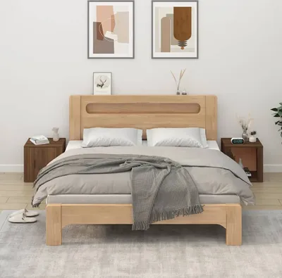 Immagine prodotto di The Living Store Comodini 2 pz. Aspetto rovere marrone 50x39x47 cm